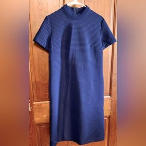 SOLD Vintage 60s Handmade Navy Short Dress